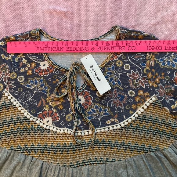 Boho Style LS top from Three Bird Nest - Size Small - NWT - Picture 5 of 16